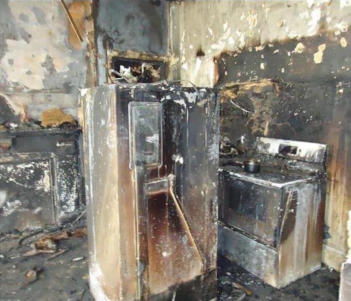 Kitchen burned